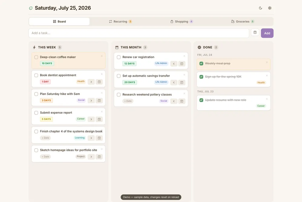 Preview of Todo Now